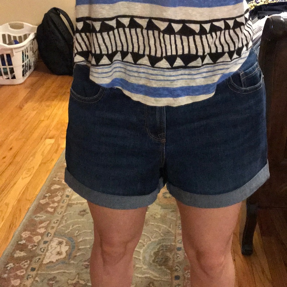 Old Navy boyfriend jean shorts